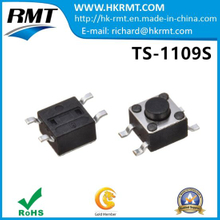 Chave de tato SMD confiável (TS-1109S)